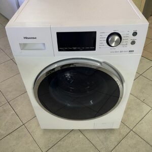 A Hisense washing machine in good condition