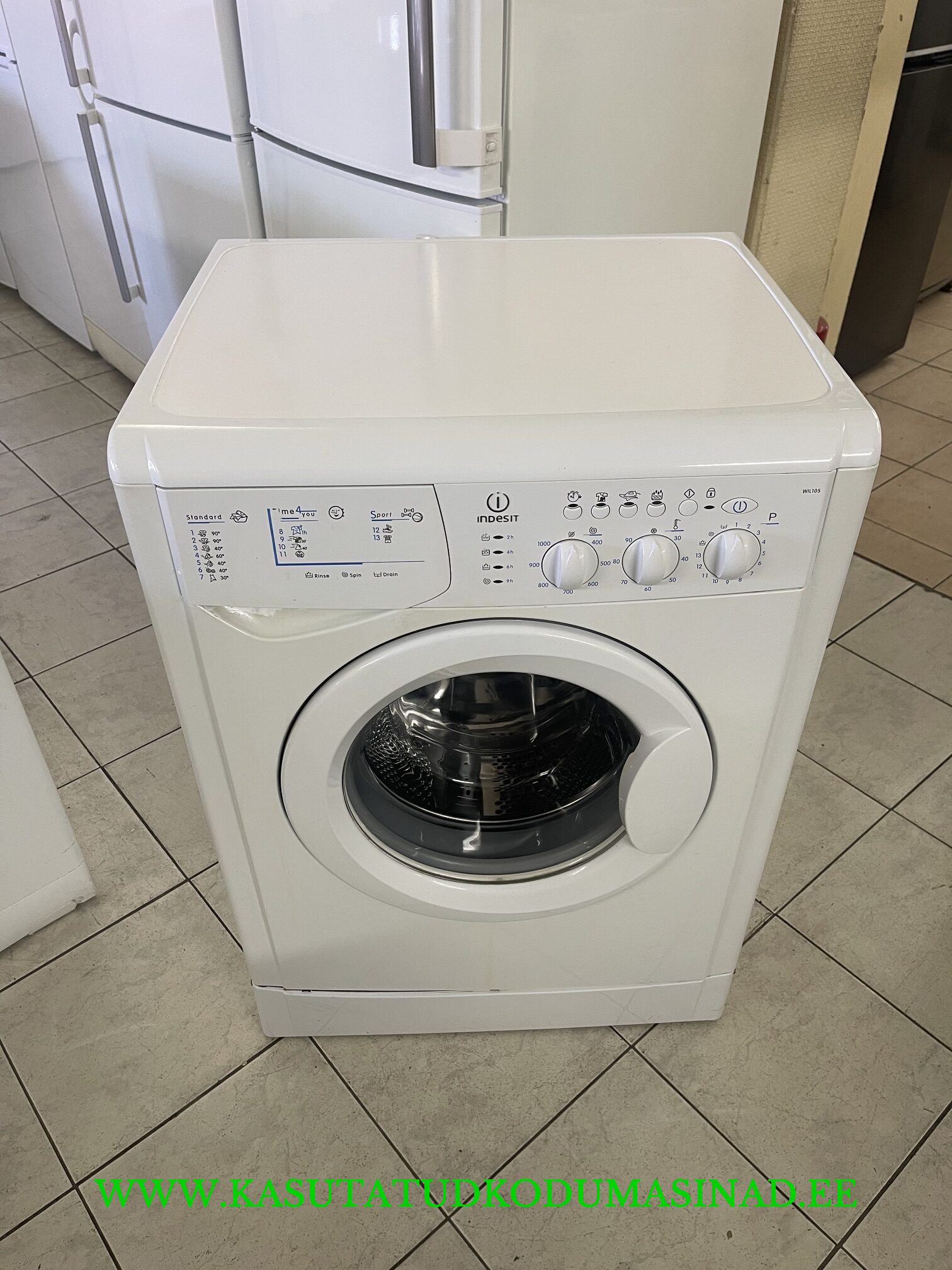 Kasutatud pesumasin Indesit