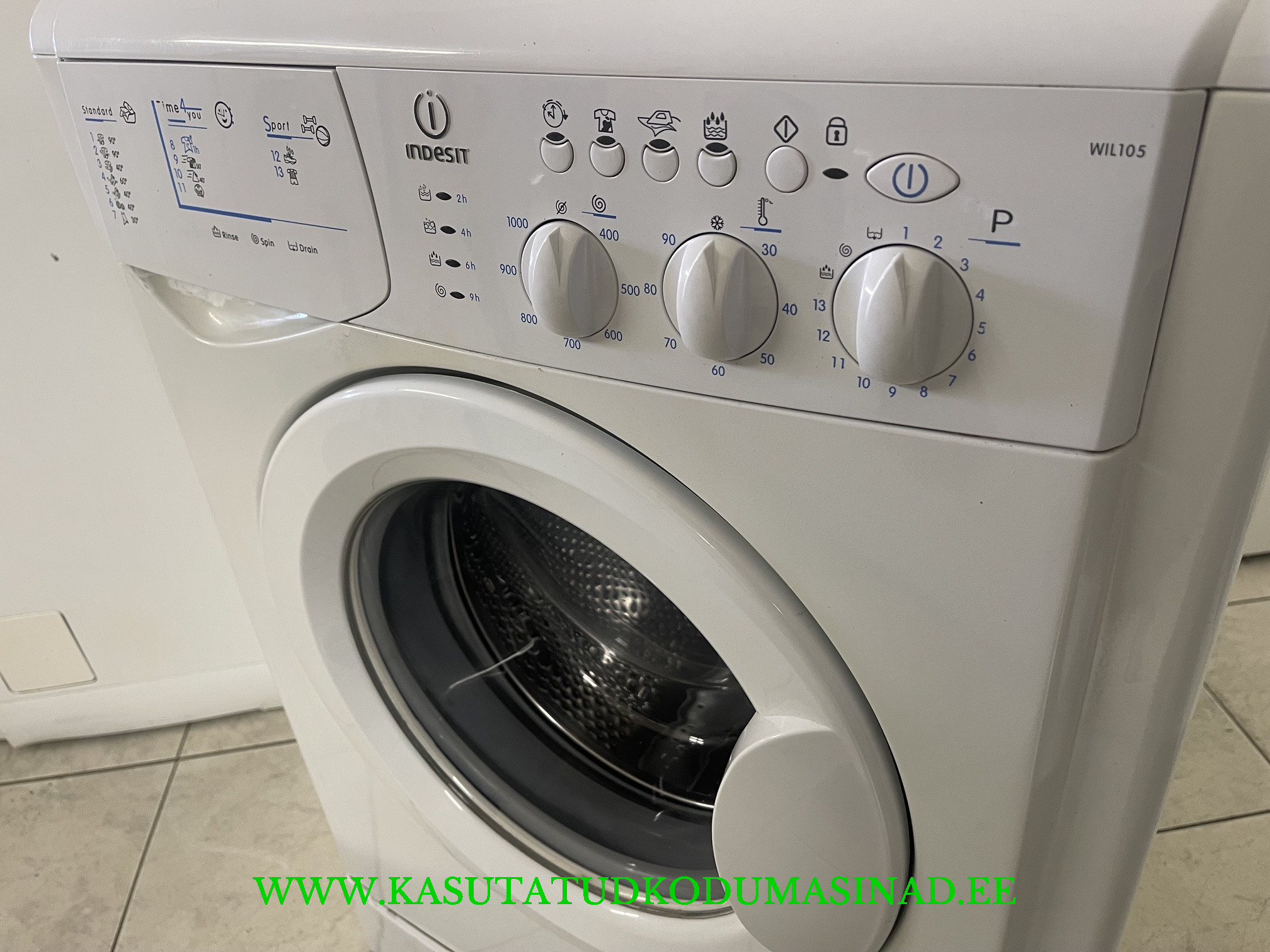 Kasutatud pesumasin Indesit - Image 2