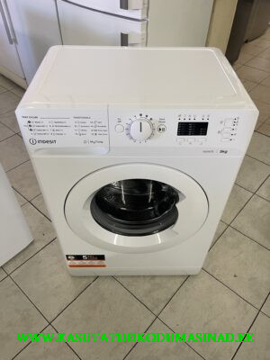 Kasutatud õhuke pesumasin  Indesit