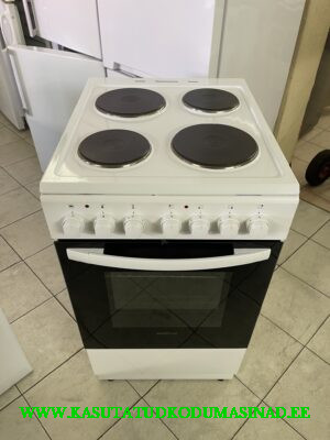 Kasutatud VestFrost PEC56.05 elektripliit - 230 või 380 volti - 50cm lai.