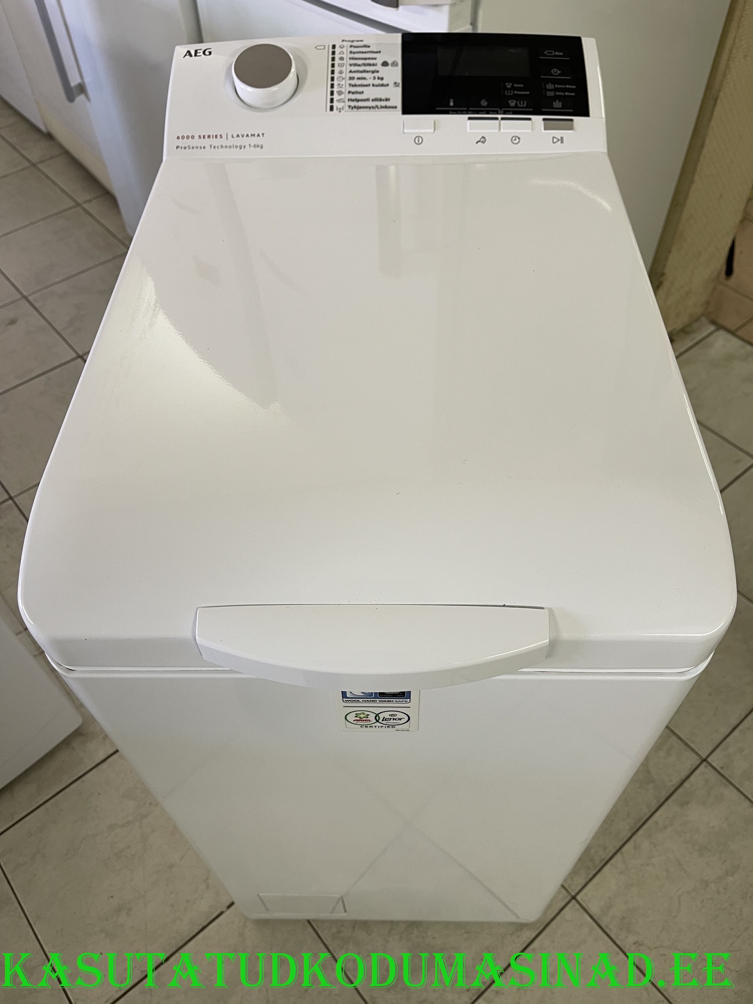 Second-hand AEG washing machine