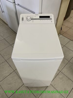Kasutatud Whirlpool TDLR60111 pesumasin - 6kg. - 1000rpm. - laius 40cm.