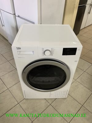 Kasutatud Beko DPS7405GXB2 pesukuivati - soojusvahetiga - kondenseeruv – pesukogus 7kg. – mõõdud 60x59x85cm