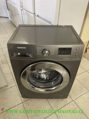 Kasutatud õhuke Samsung WF60F4E2W2W pesumasin – 7kg – 1200rpm - Sügavus 48cm.