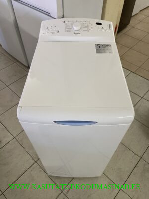 Kasutatud Whirlpool AWE7520 pesumasin – 5,5kg. – 1100rpm. – Laius 40cm.