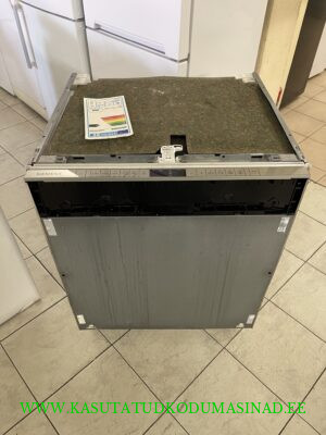 Kasutatud Siemens SN66T097EU integreeritav nõudepesumasin – laius 60cm. – mahtuvus 14 komplekti - IQ mootor - 3 sahtlit