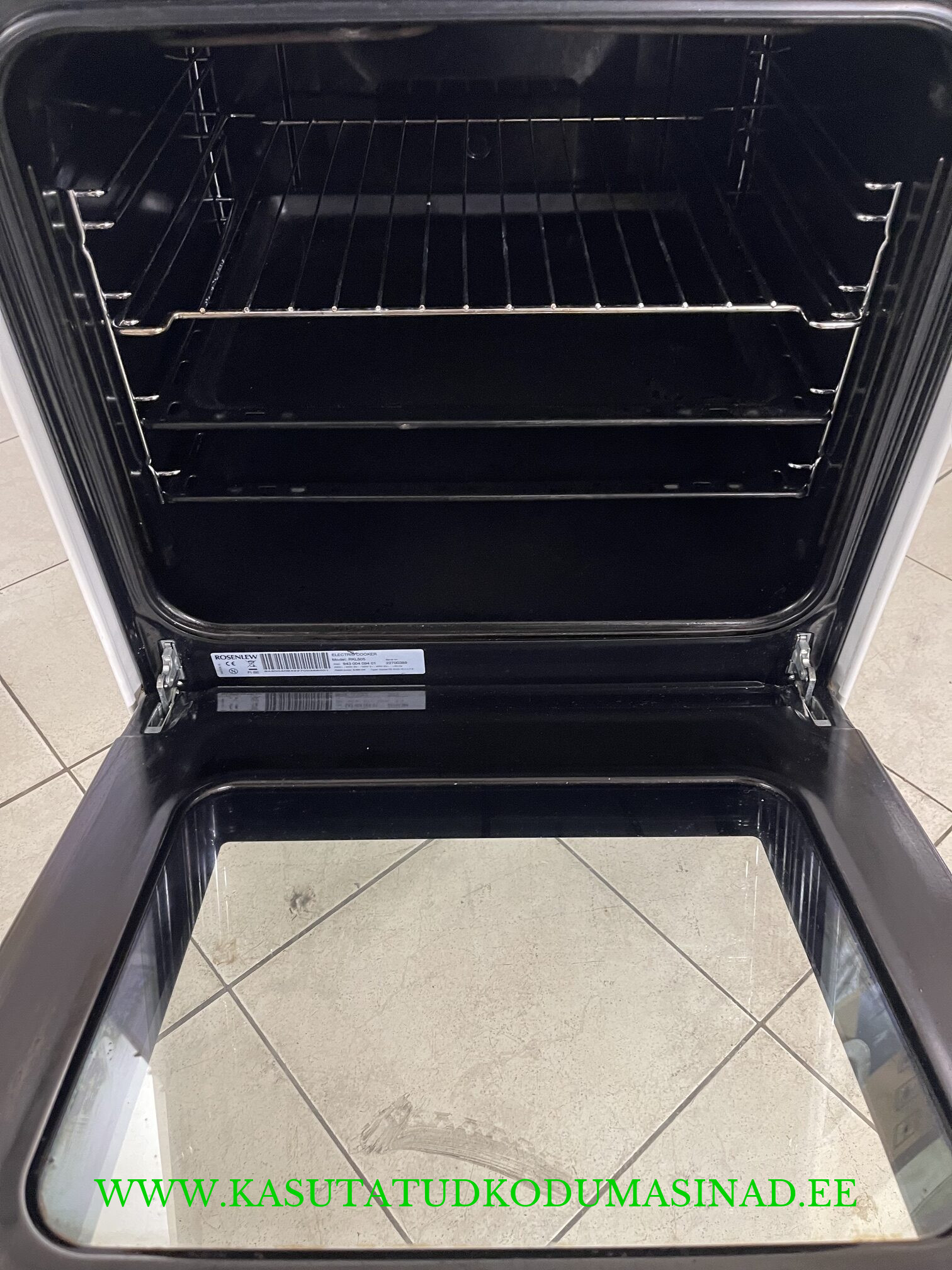 Kasutatud Rosenlew RKL505 elektripliit – 230 või 380 volti – Laius 50cm - Image 2