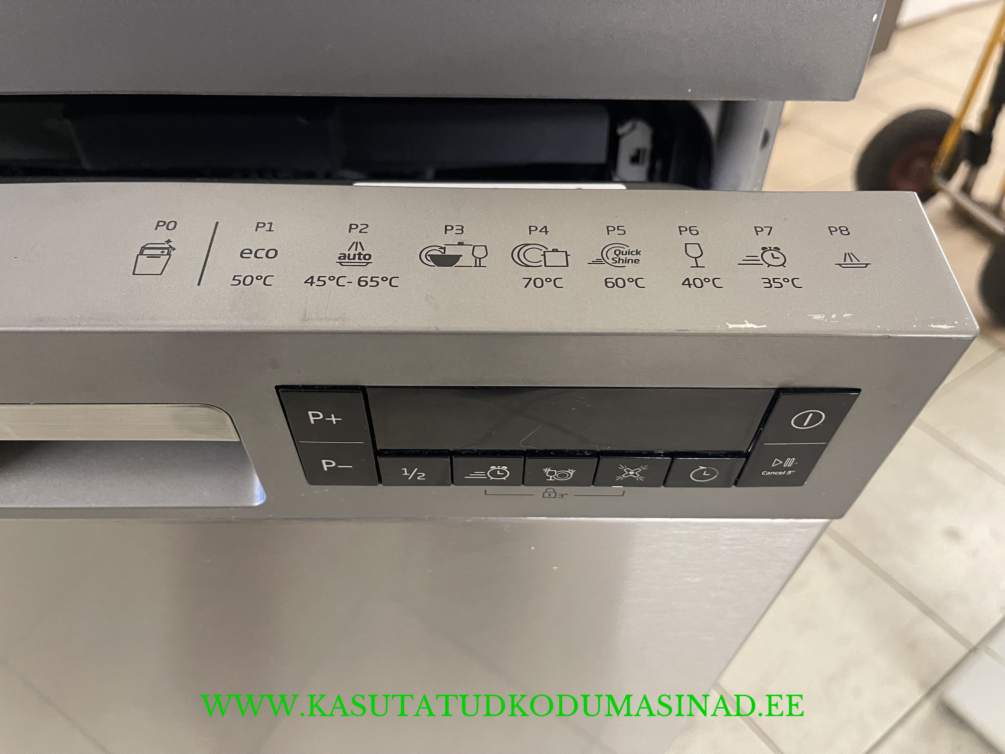 Kasutatud Beko DFS28131X eraldiseisev nõudepesumasin – Inverter - laius 45cm. – mahtuvus 11 komplekti - Image 3