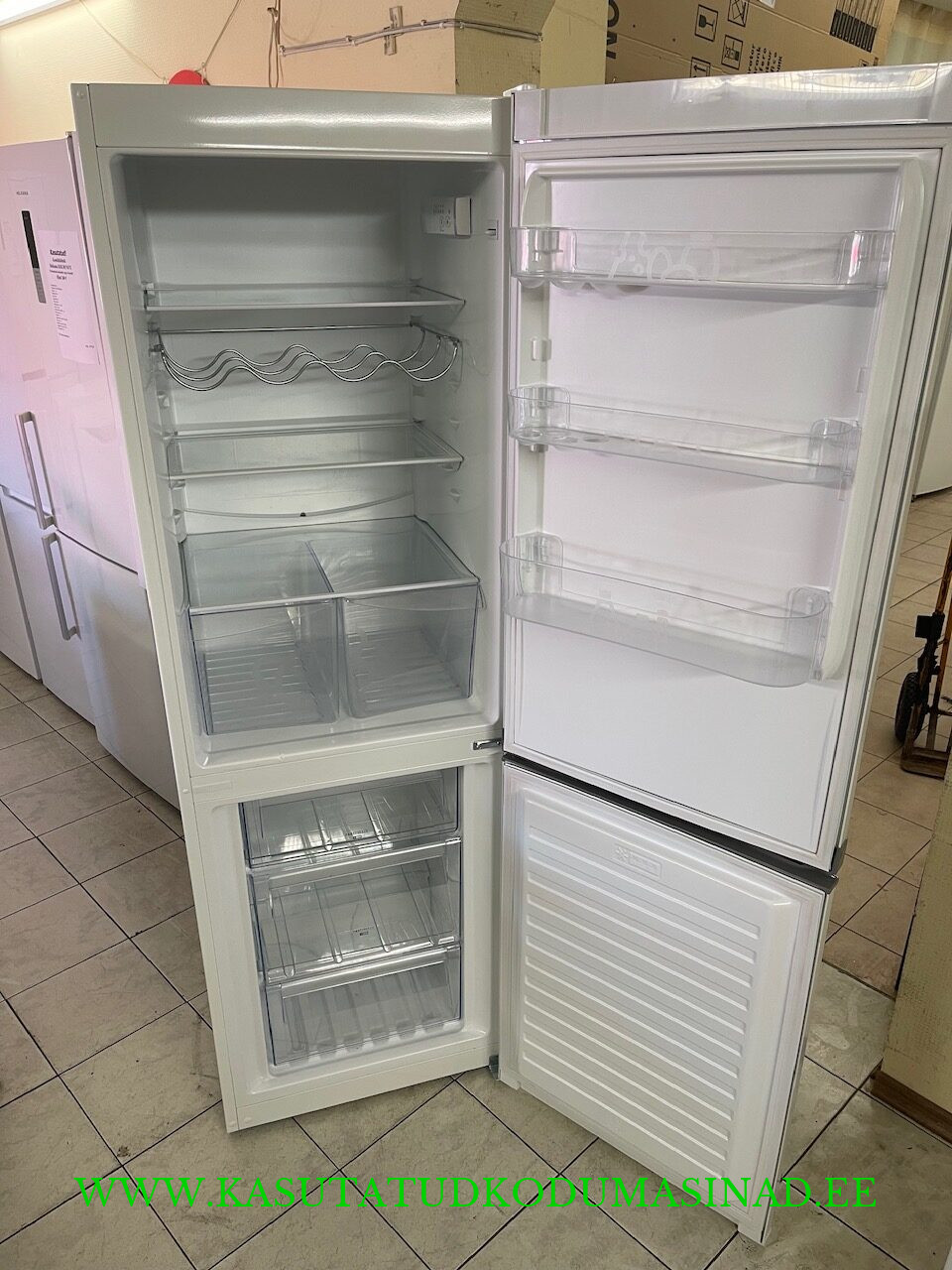 Kasutatud Rosenlew RJP4733 kombikülmik – NoFrost - mõõdud 60x65x185 – mahtuvus 93/220 liitrit - Image 2