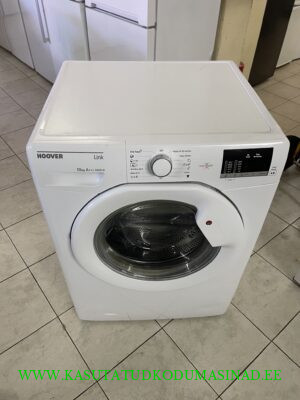 Kasutatud Hoover HL14102D3-S pesumasin – 10kg. – 1400rpm – Mõõdud 60x60x85 cm.