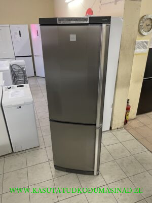 Kasutatud AEG 70358-KG külmik – 2 mootorit - mõõdud 60x65x185cm. – mahtuvus 87/216 liitrit