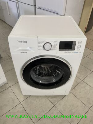 Kasutatud Samsung WF71F5EBP4W pesumasin – 7kg – Inverter – 1400rpm – Mõõdud 59x60x85 cm.