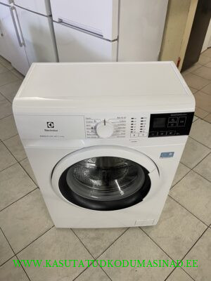 3 kuud kasutatud Electrolux EW6SM404W õhuke pesumasin – 4kg – 1000rpm. – Aurupesu – Sügavus 41cm.