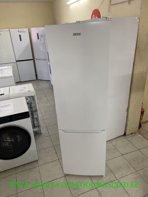 2 kuud kasutatud Berk BRC-18551W kombikülmik – mõõdud 55x56x180 – mahtuvus 71/191 liitrit