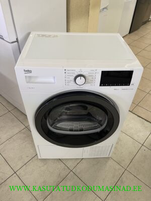 Vähe kasutatud Beko DF7439SX – Soojusvahetiga - kondenseeruv – pesukogus 7kg. – mõõdud 60x52x85cm.