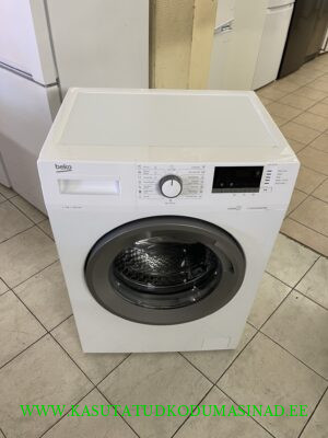 Kasutatud õhuke Beko WUE7612BS pesumasin – Inverter - 7kg – 1200rpm – Sügavus 49cm.