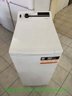 Kasutatud Whirlpool TDLRB6252BS pesumasin – Inverter – 6 kg. – 1200rpm. – laius 40cm.
