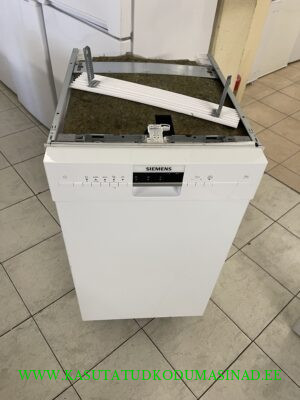 Kasutatud Siemens SR45M280SK nõudepesumasin – laius 45cm. – mahtuvus 10 komplekti