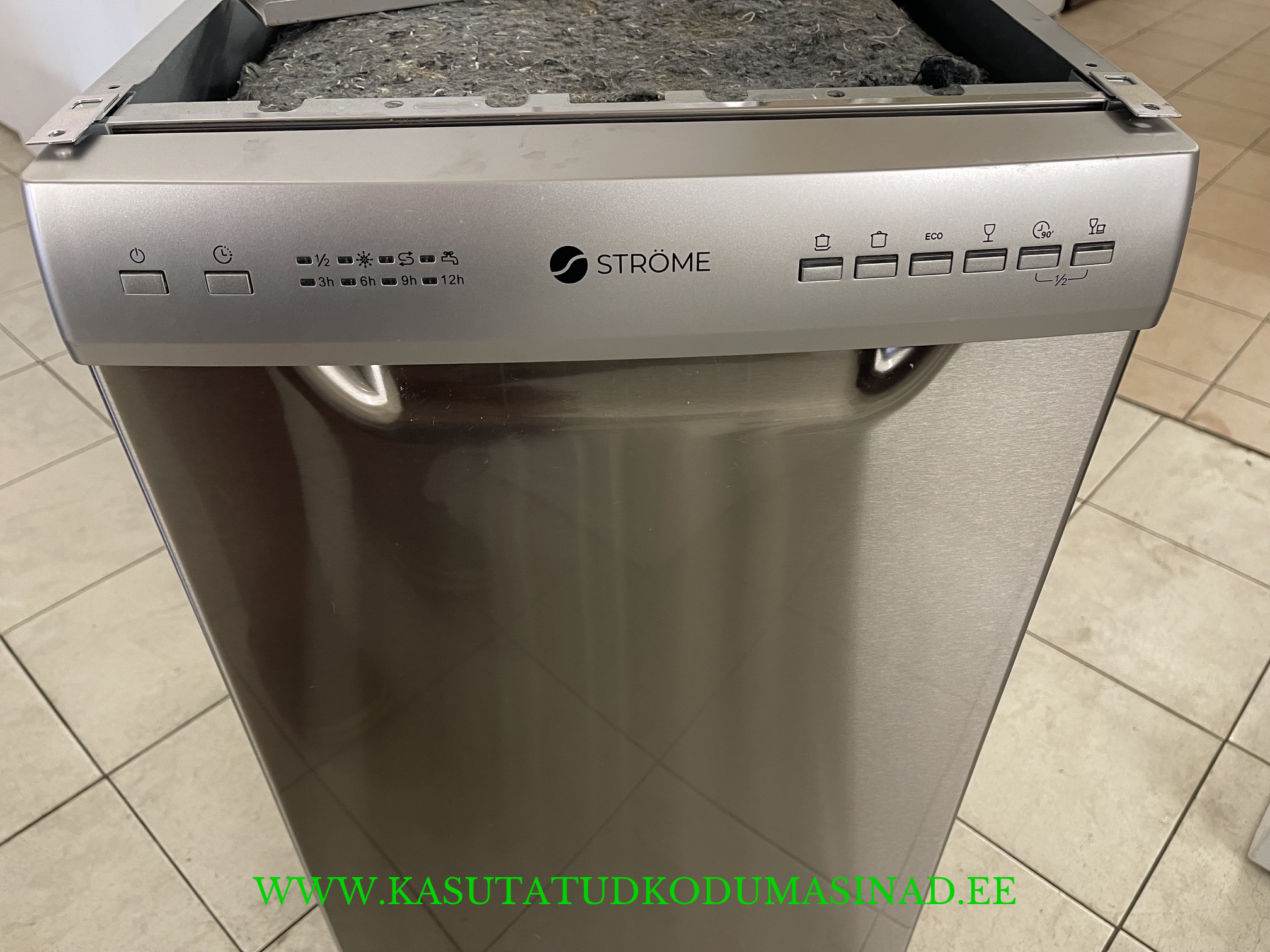Kasutatud Ströme DW45C01/IX nõudepesumasin – laius 45cm. – mahtuvus 9 komplekti - Image 3
