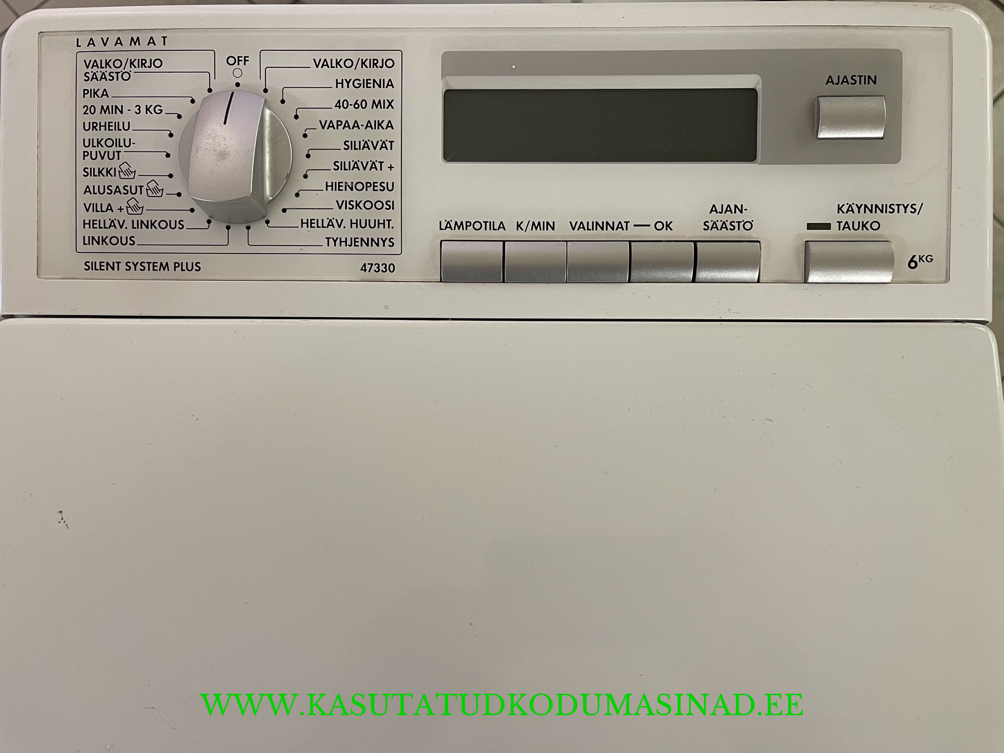 Kasutatud AEG L47330 pesumasin – Inverter - 6kg. – 1300rpm. – laius 40cm. - Image 2