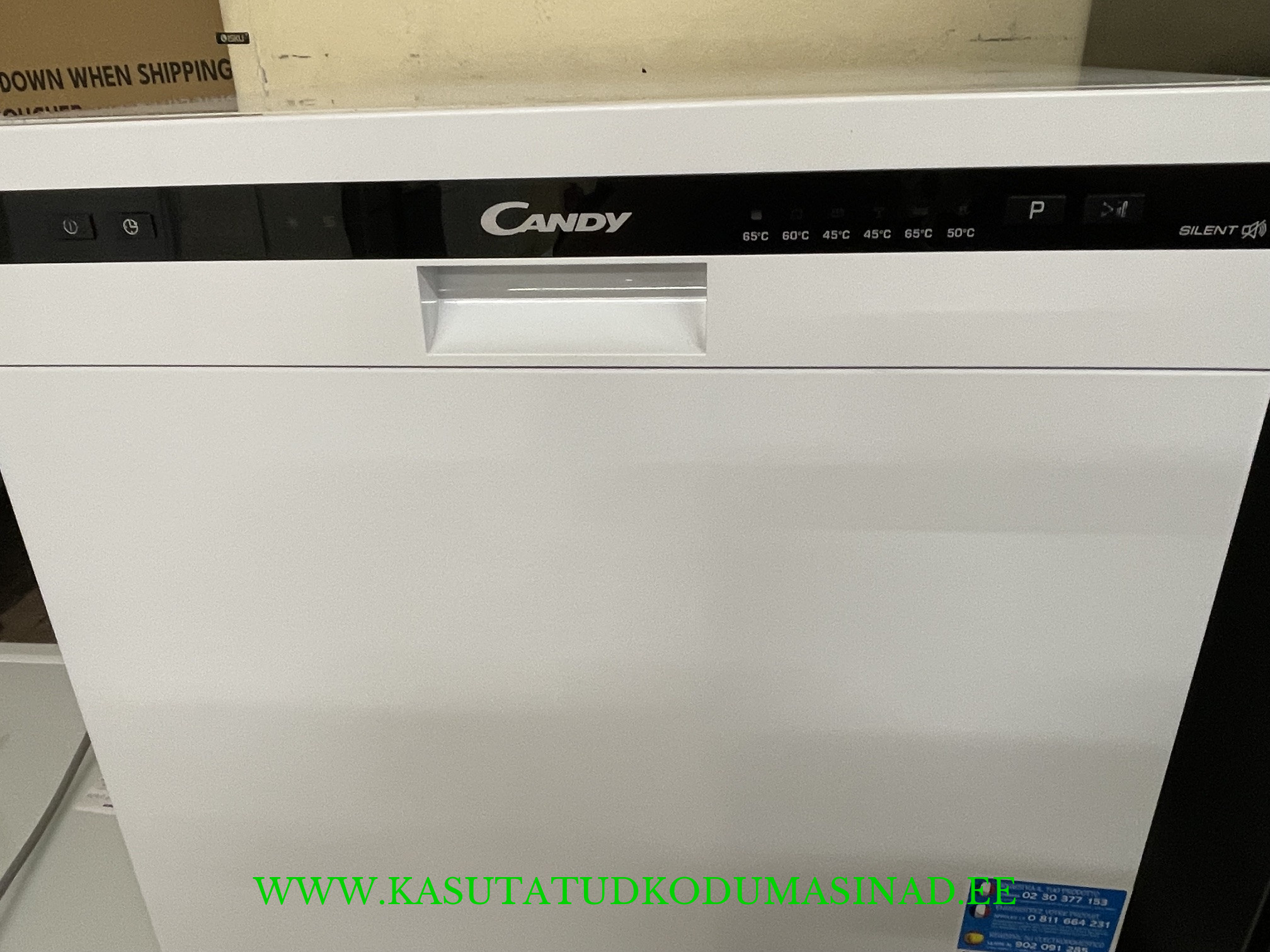 Kasutatud Candy CDCP8 lauapealne nõudepesumasin – mõõdud 55x50x60cm. – mahtuvus 8 komplekti - Image 2