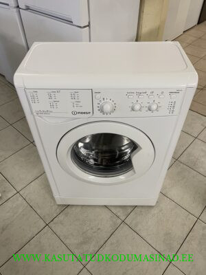 Vähe kasutatud õhuke Indesit IWUC41051 pesumasin – 4kg – 1000rpm. – mõõdud 60x38x85cm.