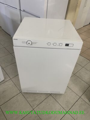 Kasutatud ASKO T755HA õhkpumbaga pesukuivati – Kondenseeruv – pesukogus 8 kg. – mõõdud 60x60x85cm.