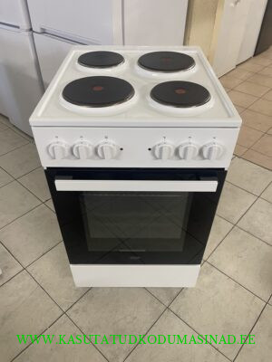 Kasutatud UPO LV51TG1V elektripliit – 230 või 380 volti – Laius 50cm.