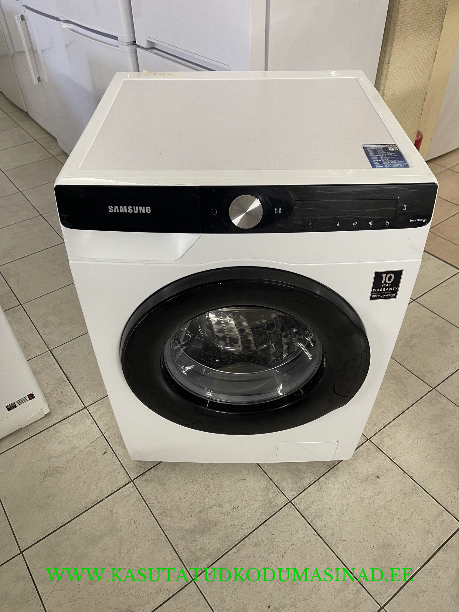 Vähe kasutatud Samsung WW80T534DAE pesumasin – 8 kg. – 1400rpm. – Inverter – Mõõdud 60X59X85cm.