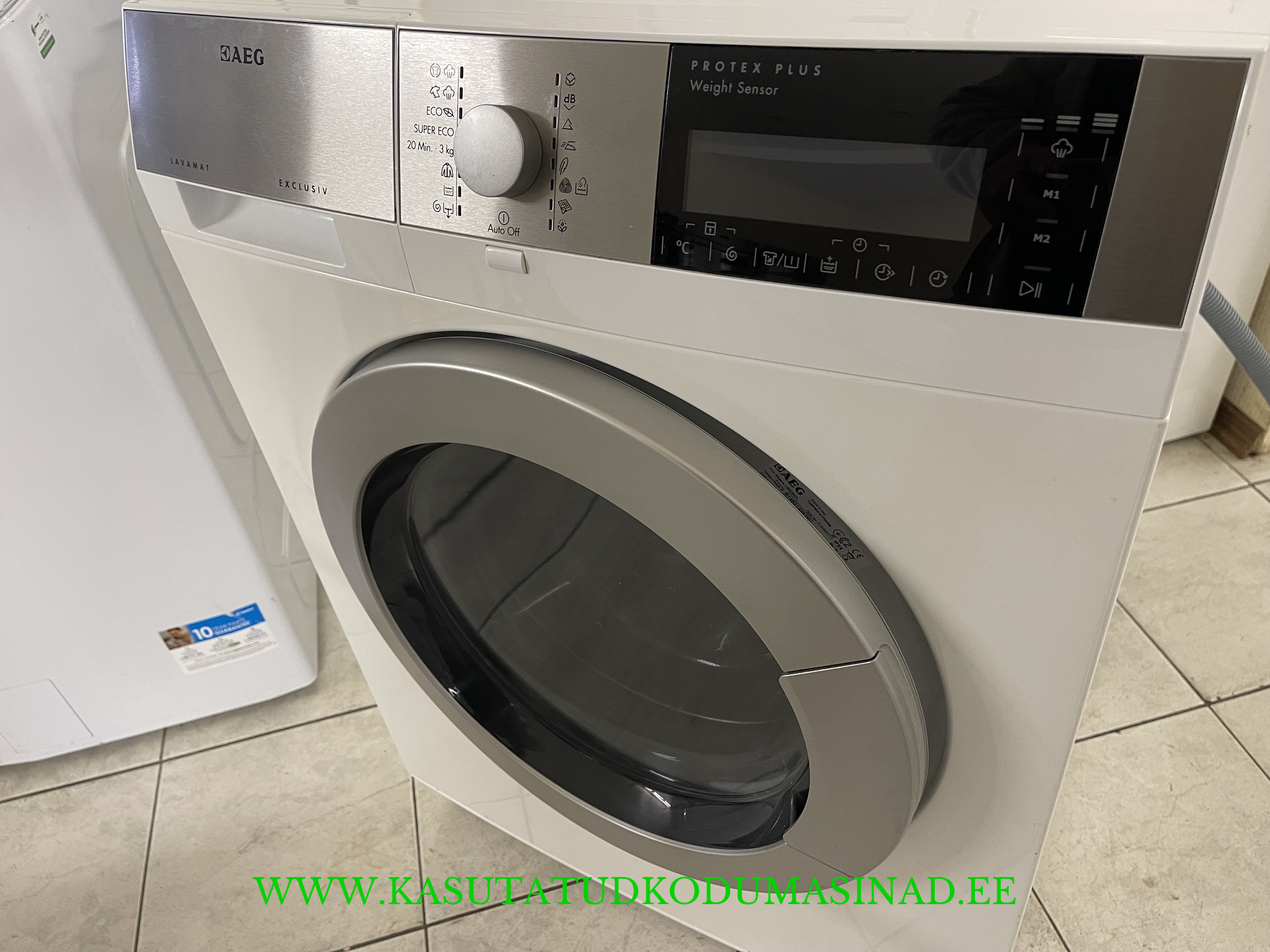 Kasutatud AEG L98699FL pesumasin – 9 kg. – 1600rpm. – Inverter – Mõõdud 60X61X85cm. - Image 2