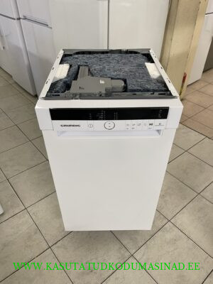 Kasutatud Grunding GsU4P820 nõudepesumasin – laius 45 cm. – mahtuvus 11 komplekti - Inverter mootor