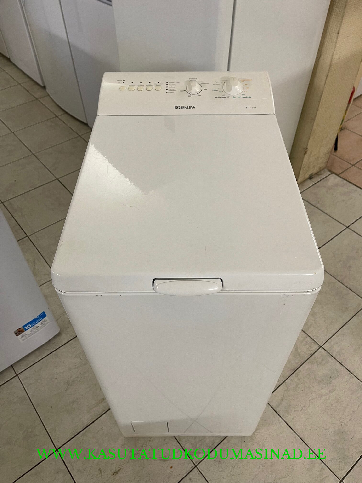 Kasutatud Rosenlew RTT2055 pesumasin – 5 kg. – 1000rpm – laius 40cm.