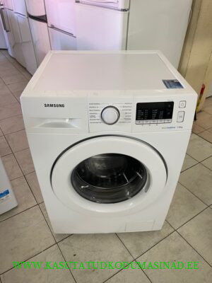 Kasutatud Samsung WW70J5535MW pesumasin – 7kg – 1400rpm – Mõõdud 63x60x85 cm.