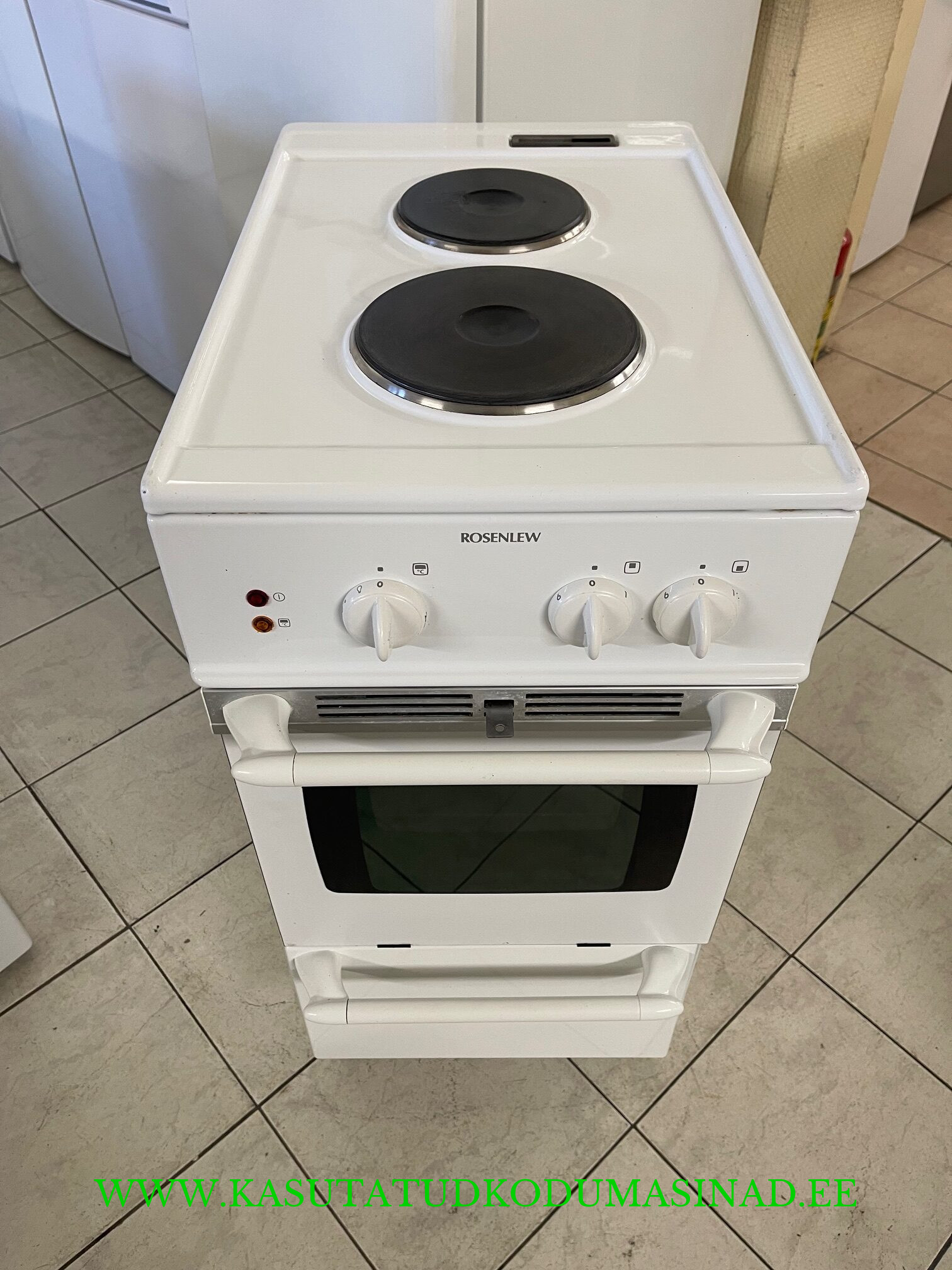 Kasutatud kitsas Rosenlew RSN400 elektripliit – 230 volti – Laius 40cm
