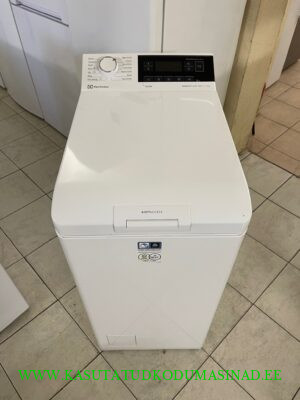 Vähe kasutatud Electrolux EW6Tn3272 pesumasin – 7 kg. – 1200rpm. – Aurupesu – laius 40cm.