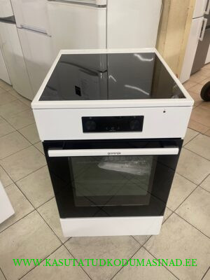 1 kuu kasutatud Gorenje GEIT5C60WPG Induktsioon elektripliit – 230 või 380 volti – Laius 50cm.
