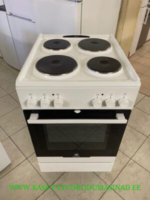 Kasutatud Electrolux EKS501610W elektripliit – laius 50cm. – 230 või 380 volti